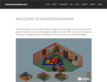 Tablet Screenshot of gamersgomakers.com